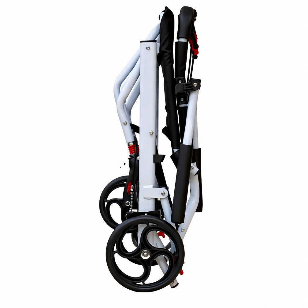 Ultra Lightweight Narrow Compact Folding Portable Travel Wheelchair Wheel Chair