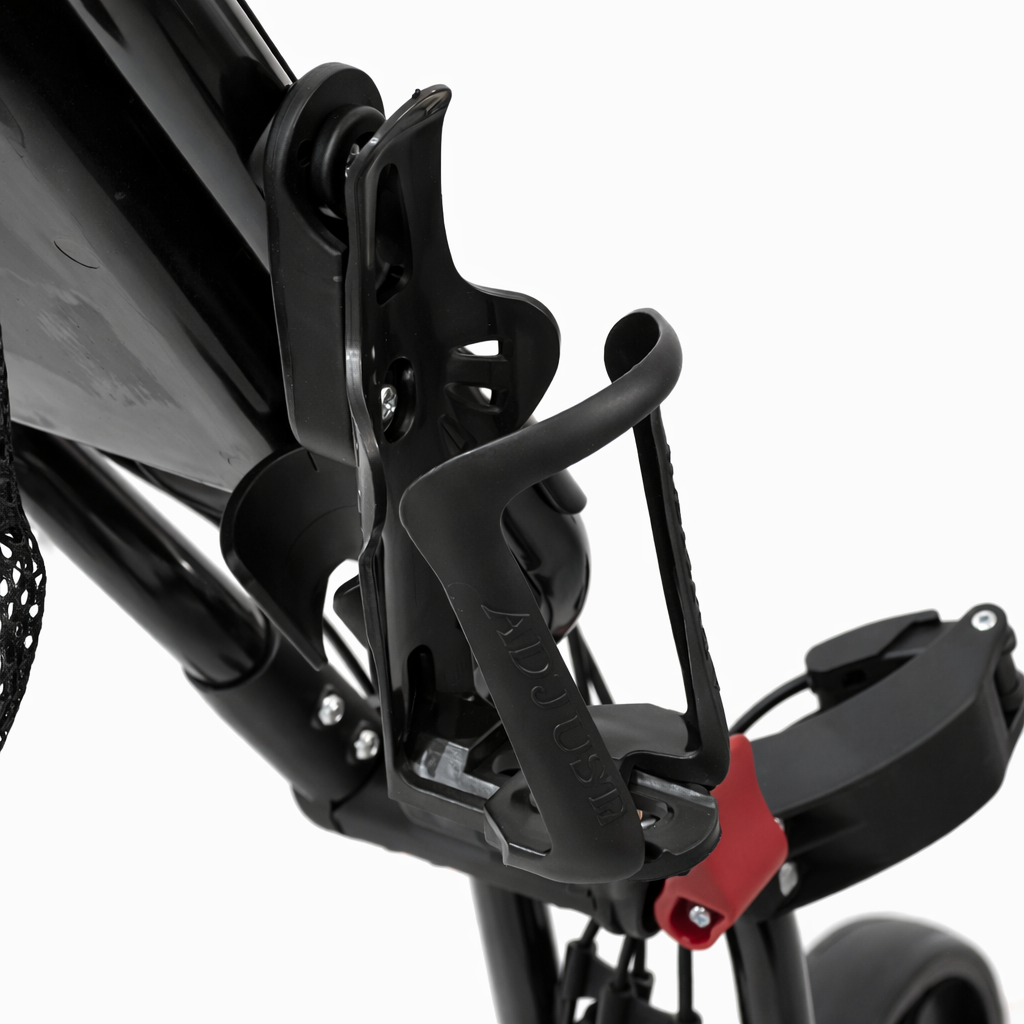LiteCaddy Premium 4 Wheel Golf Trolley Cart – Stable, Lightweight, Compact Fold with Built-In Storage