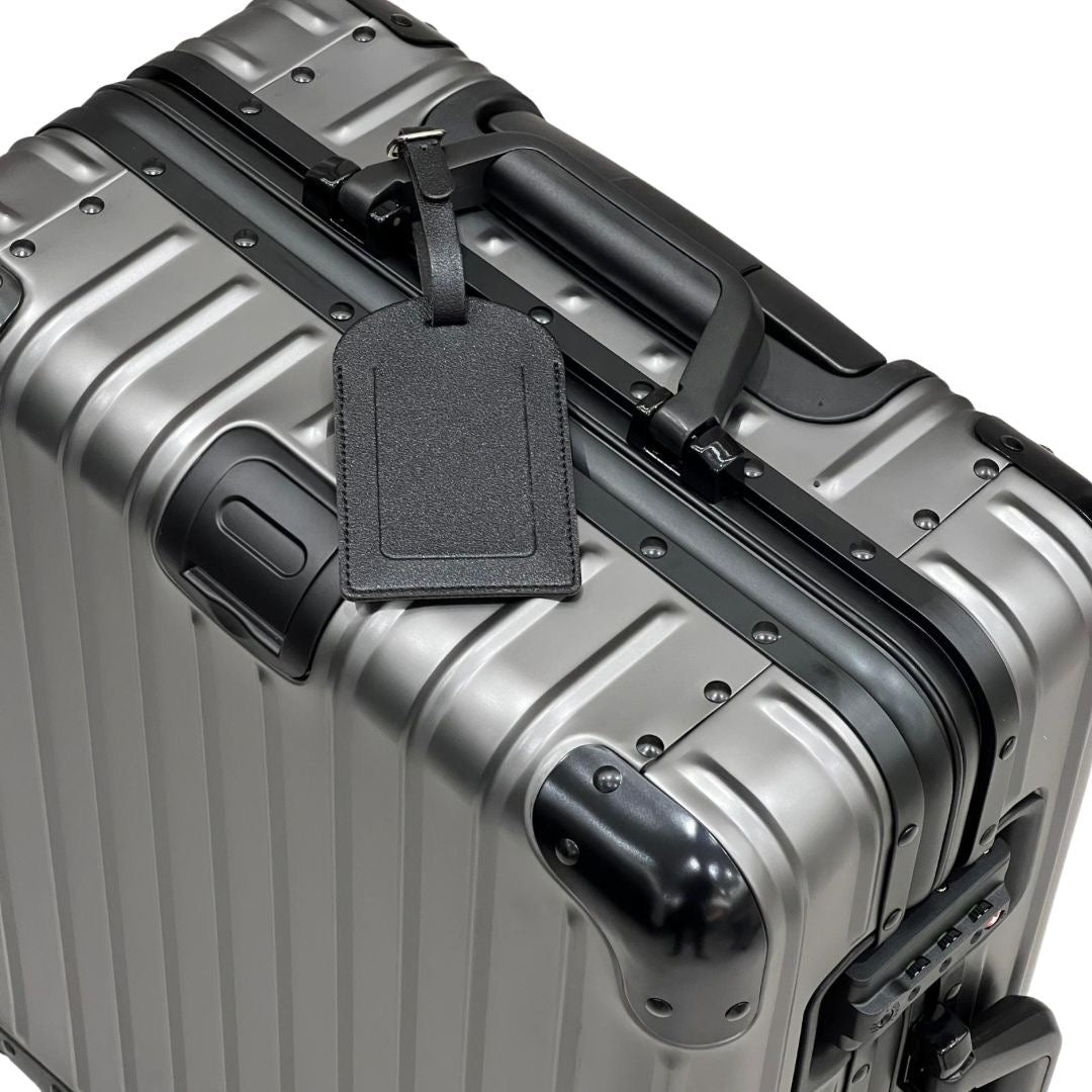 REAL Full Metal Aluminium 20 inch Cabin Carry on Luggage Suitcase - 55x40x23cm