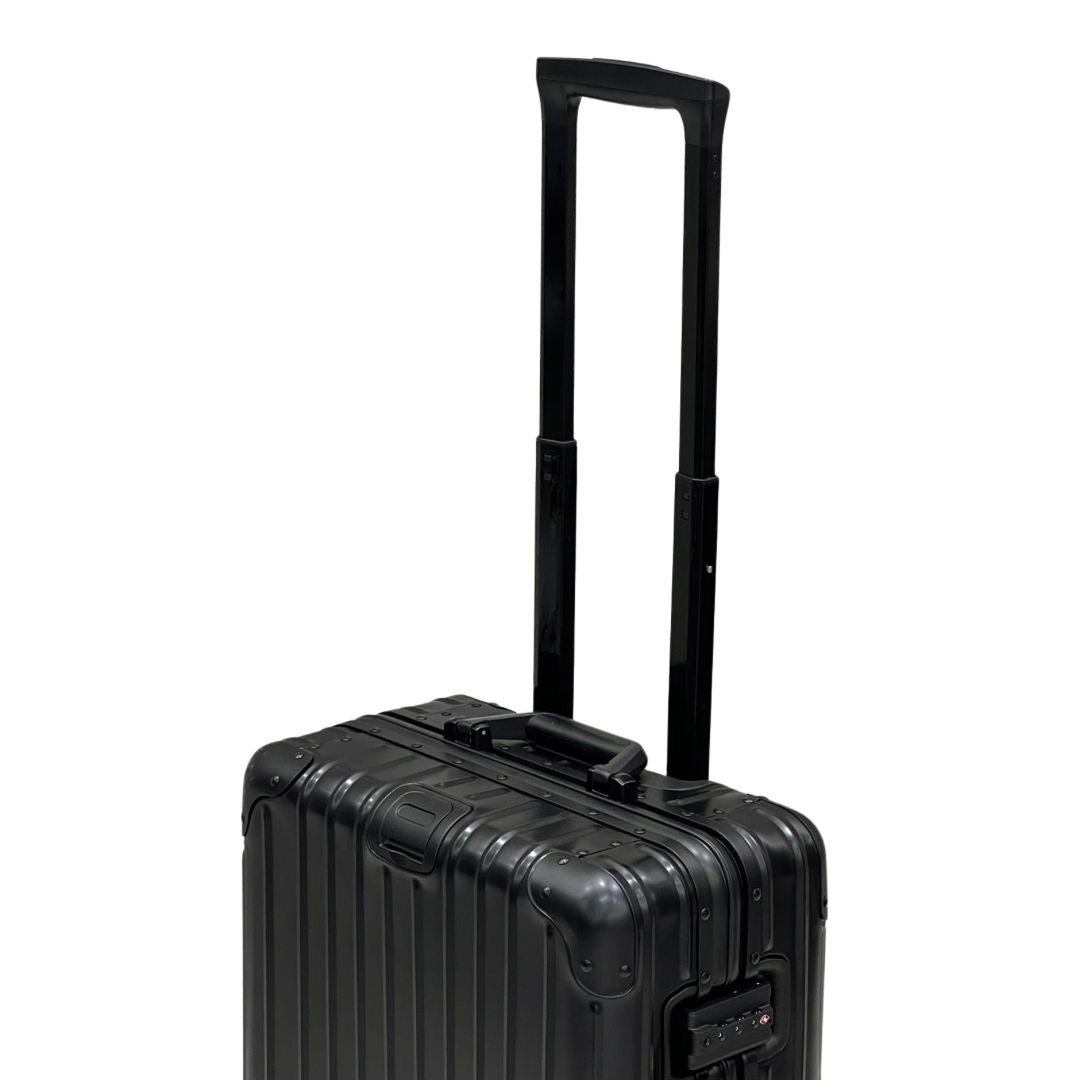 REAL Full Metal Aluminium 20 inch Cabin Carry on Luggage Suitcase - 55x40x23cm